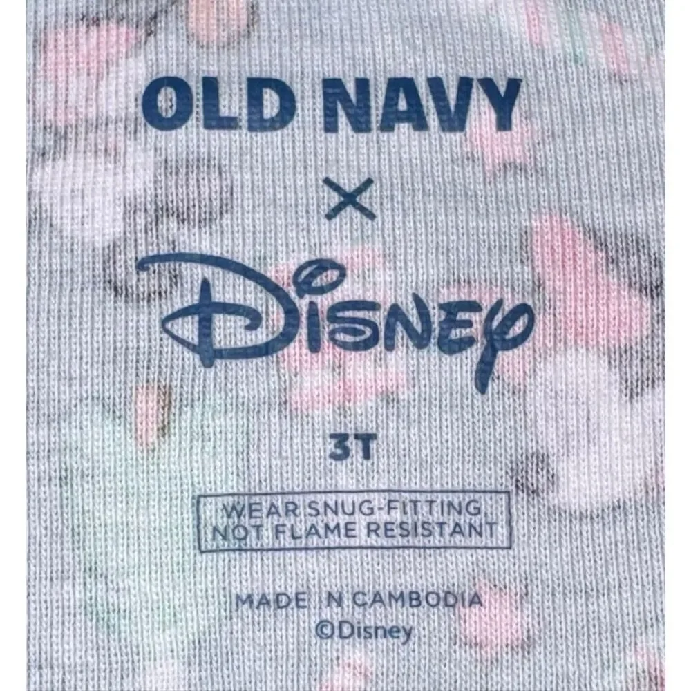 Old Navy x Disney pajamas size 3T
